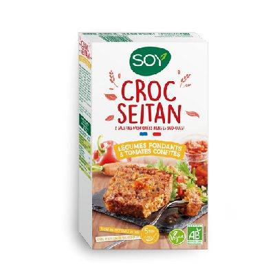Croc' seitan leg/tomates 2x100