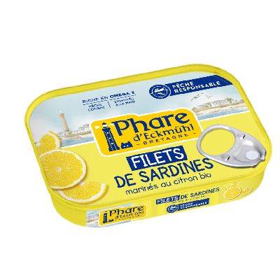 Filets de sardines marinade citron