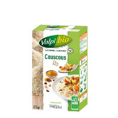 Couscous riz s/glut 375g valpi