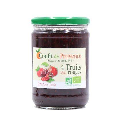 Confiture extra 4 fruits rouge