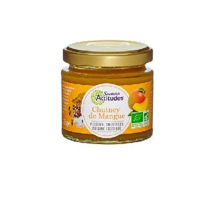 Chutney mangue 125g saveurs
