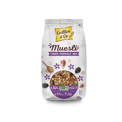 Muesli figues pruneaux et son 500g