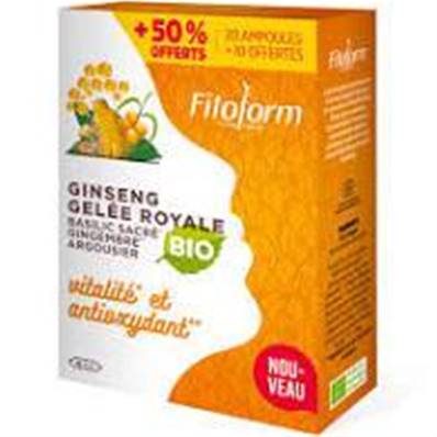 Ginseng gelée royale basilic s