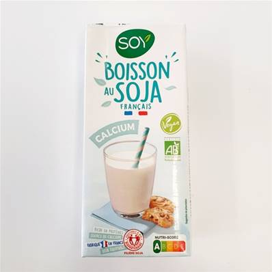 Boisson soja calcium - 1l