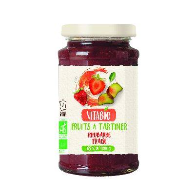 Delice fraise/rhubarbe 290g vi