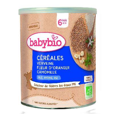 Babybio céréales verveine fleu