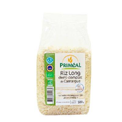 Riz long demi complet de camargue - 500g