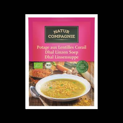 Soupe de lentilles epice au cu