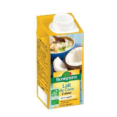 Lait coco cuisine 200ml bonnet