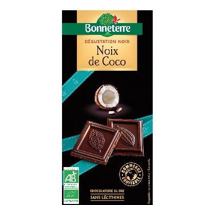 Chocolat noir noix de coco -85g