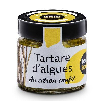 Tartare d\'algues citron confi