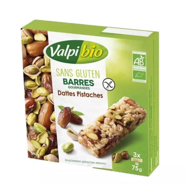 Barres dattes pistaches 75g