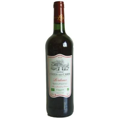 Vin rouge chateau des caris 75