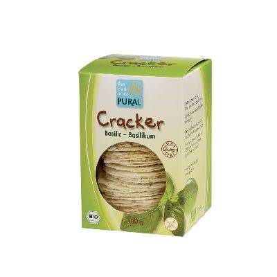 Cracker basilic s/glut 100g pu