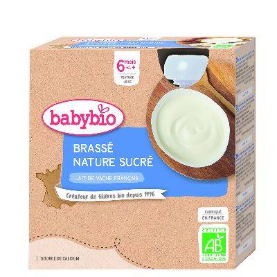 Babybio gourde brassé nature