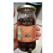 Olives noires dénoyautées au n