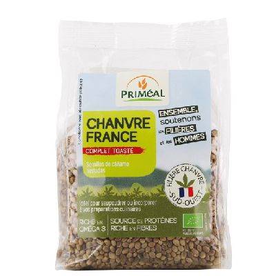 Graines de chanvre toastées -