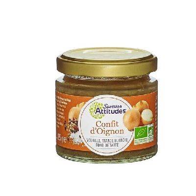 Confit d'oignon bio 125g