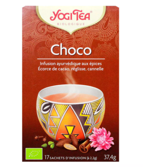 Yogi tea chocolat 34g golden t