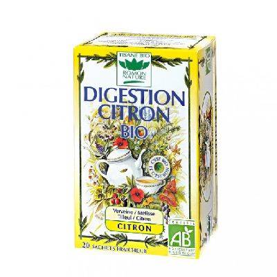 Tisane digestion citron bio -