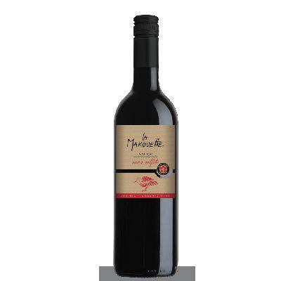 Vin rouge sulfites rouge - 75