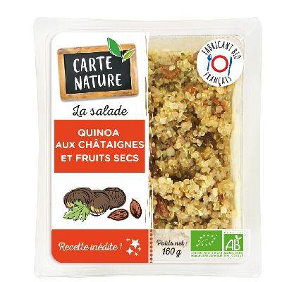 Quinoa aux châtaignes 160g