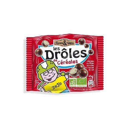 Droles de cereales lait 45g s&