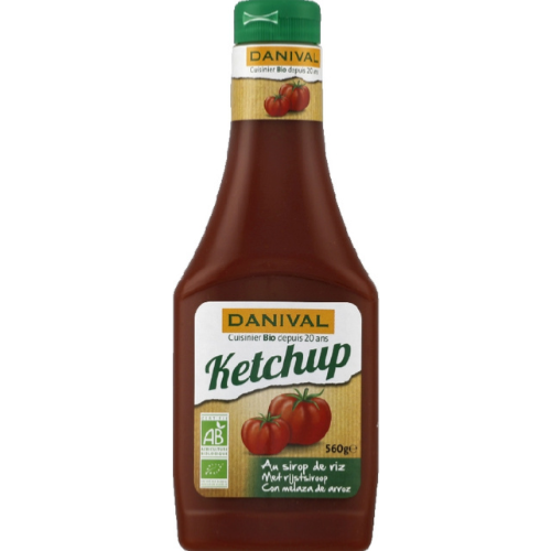 Ketchup souple sucre 560g dani