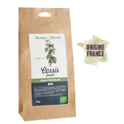 Cassis feuilles 40g