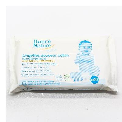 Lingettes bebe biodegradables