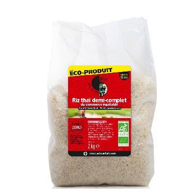 Riz thaï demi complet - 2kg