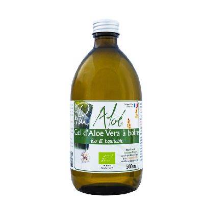 Gel d\'aloe vera à boire bio e