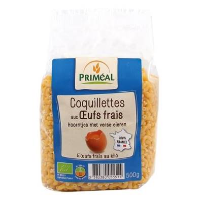 Coquillettes $aux oeufs frais