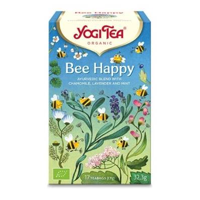 Yogi tea bee happy