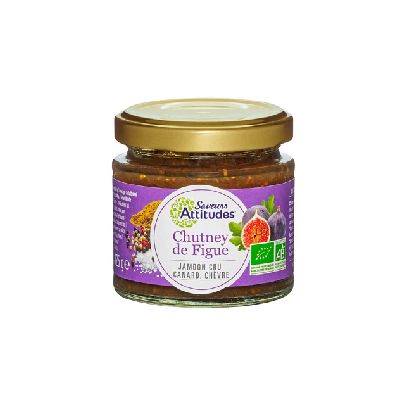 Chutney figue 125g saveurs