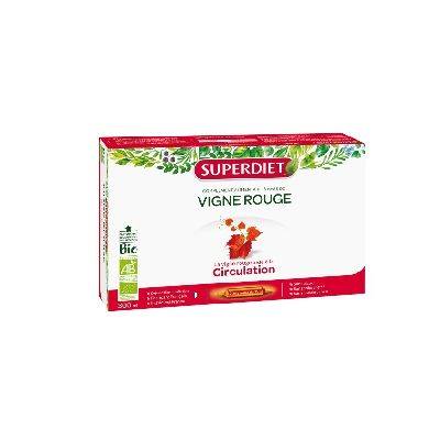 Vigne rouge bio - 20 ampoules