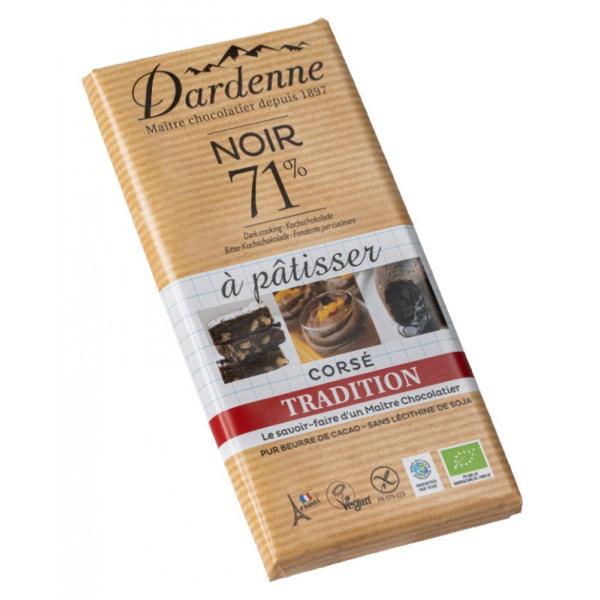 Chocolat noir cuisine sans gluten - 200g