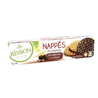 Biscuit nappe chocolat noir - 160g