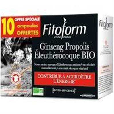 Ginseng propolis eleuthérocoque - 30x10ml