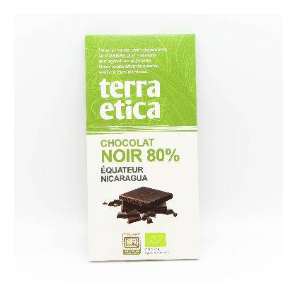 Chocolat noir 80% equateur - 100g