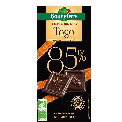 Chocolat noir 85% togo - 80g