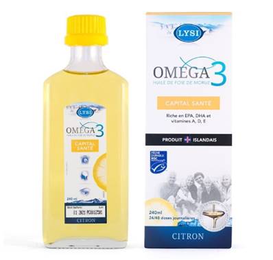 Omega3 huile de foie de morue