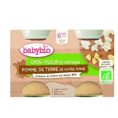 Babybio pot chou-fleur pomme d