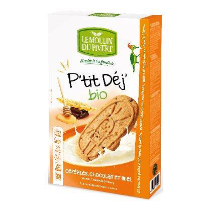 P'tit dej cereales, chocolat et miel - 190g