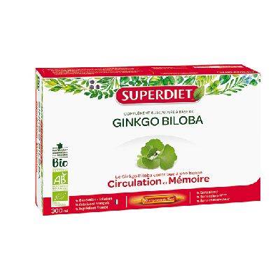 Ginkgo biloba bio - 20 ampoul