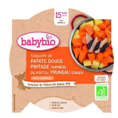 Ass. bb patate dce pintade 260