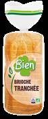 Briochée tranchée bio - bien -