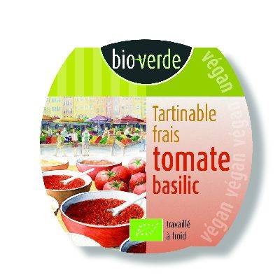 Tartinable frais tomate-basili