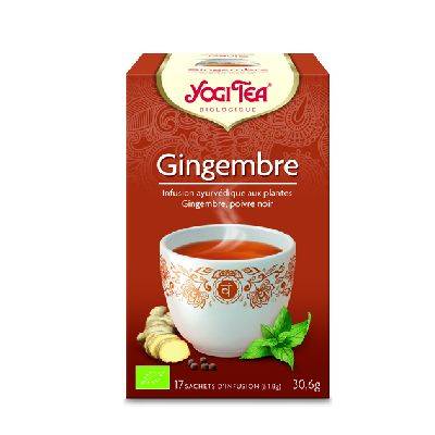 Tisane gingembre yogi tea