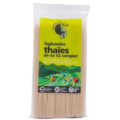 Tagliatelles thaïes de riz dem